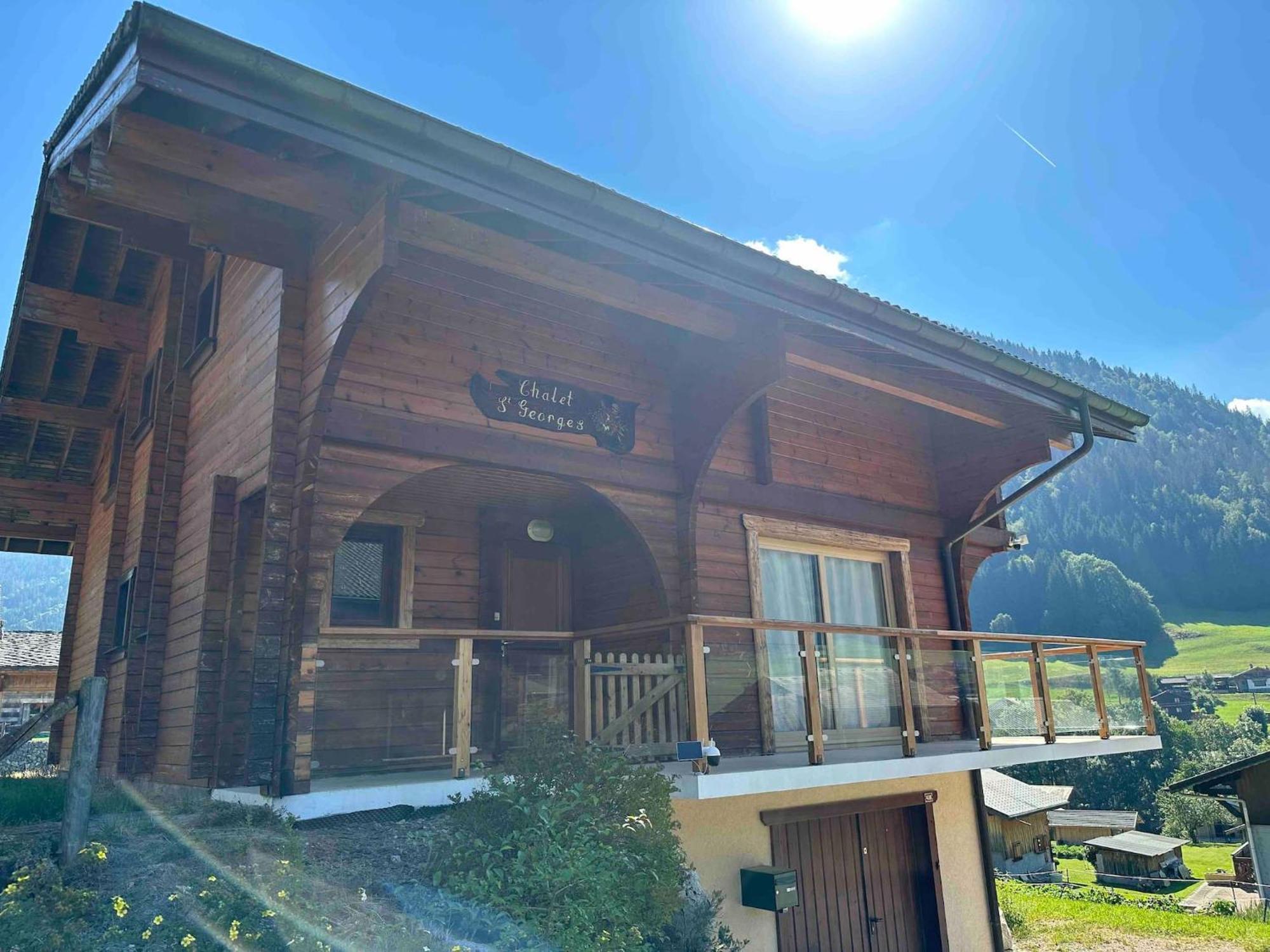 Chalet Le Saint Georges, Morzine, Proche Centre エクステリア 写真
