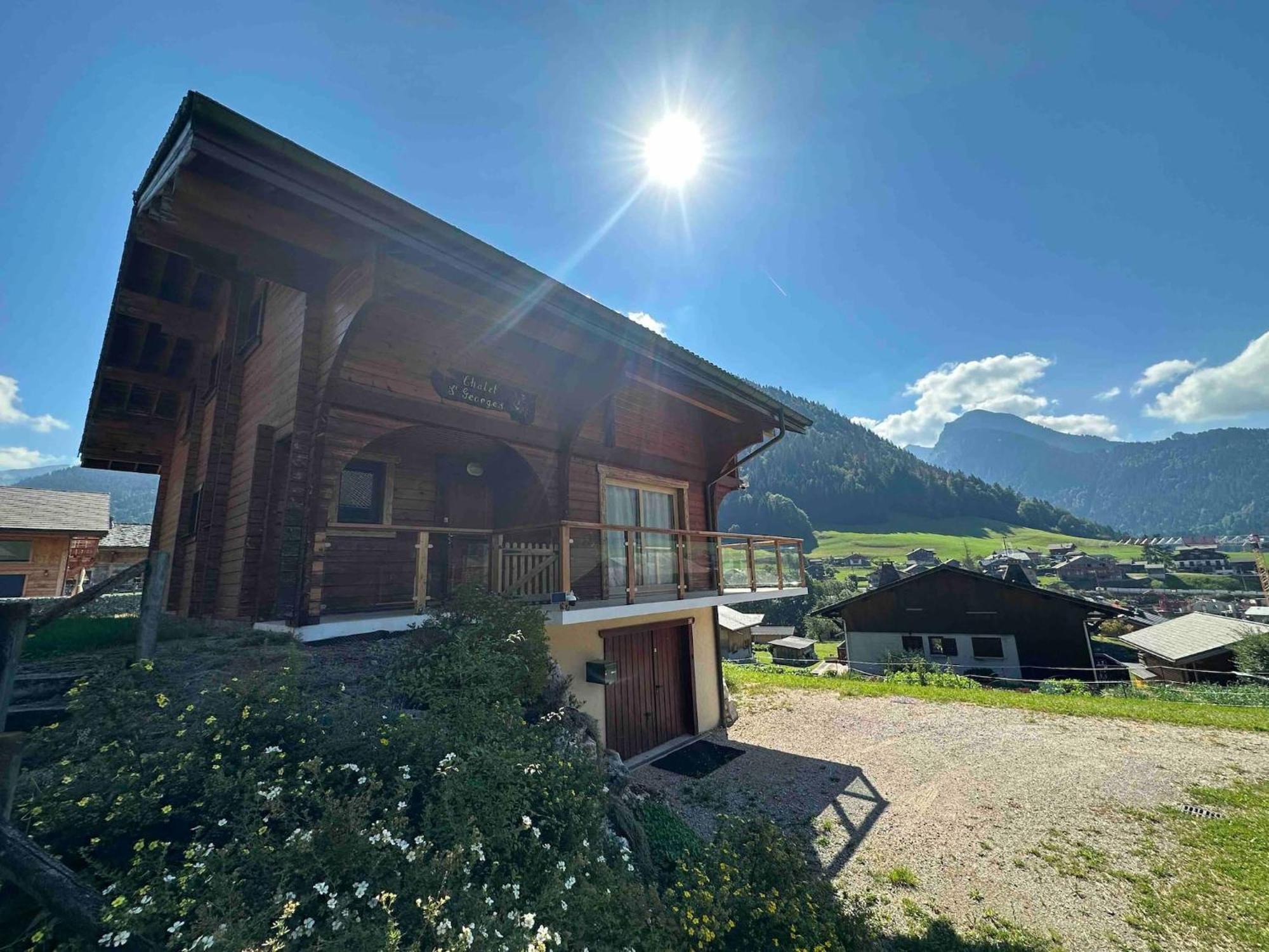 Chalet Le Saint Georges, Morzine, Proche Centre エクステリア 写真