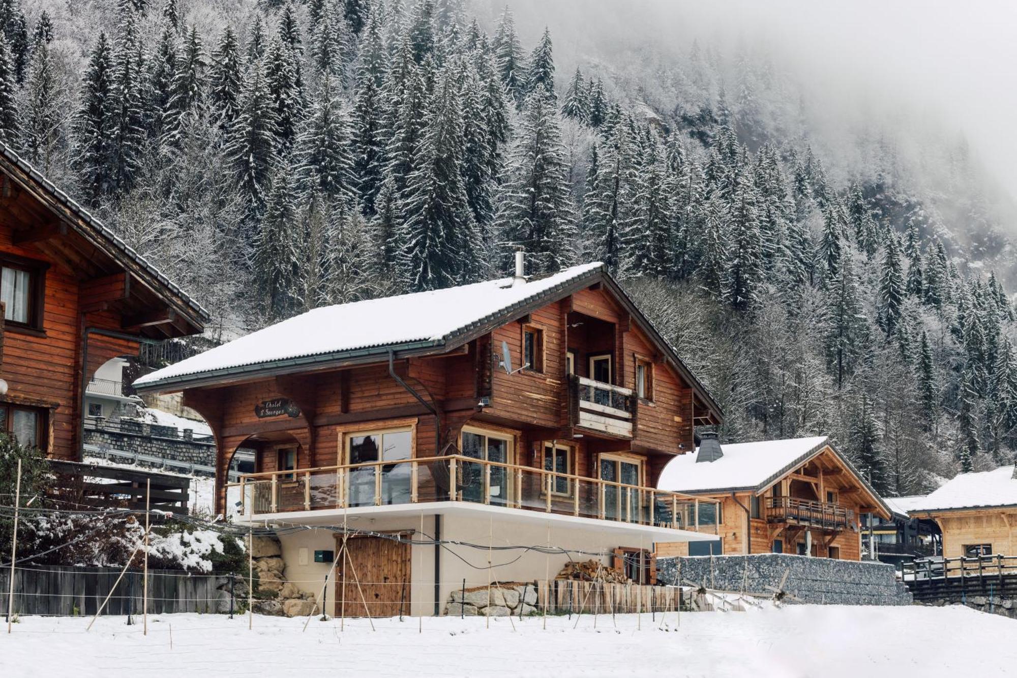 Chalet Le Saint Georges, Morzine, Proche Centre エクステリア 写真
