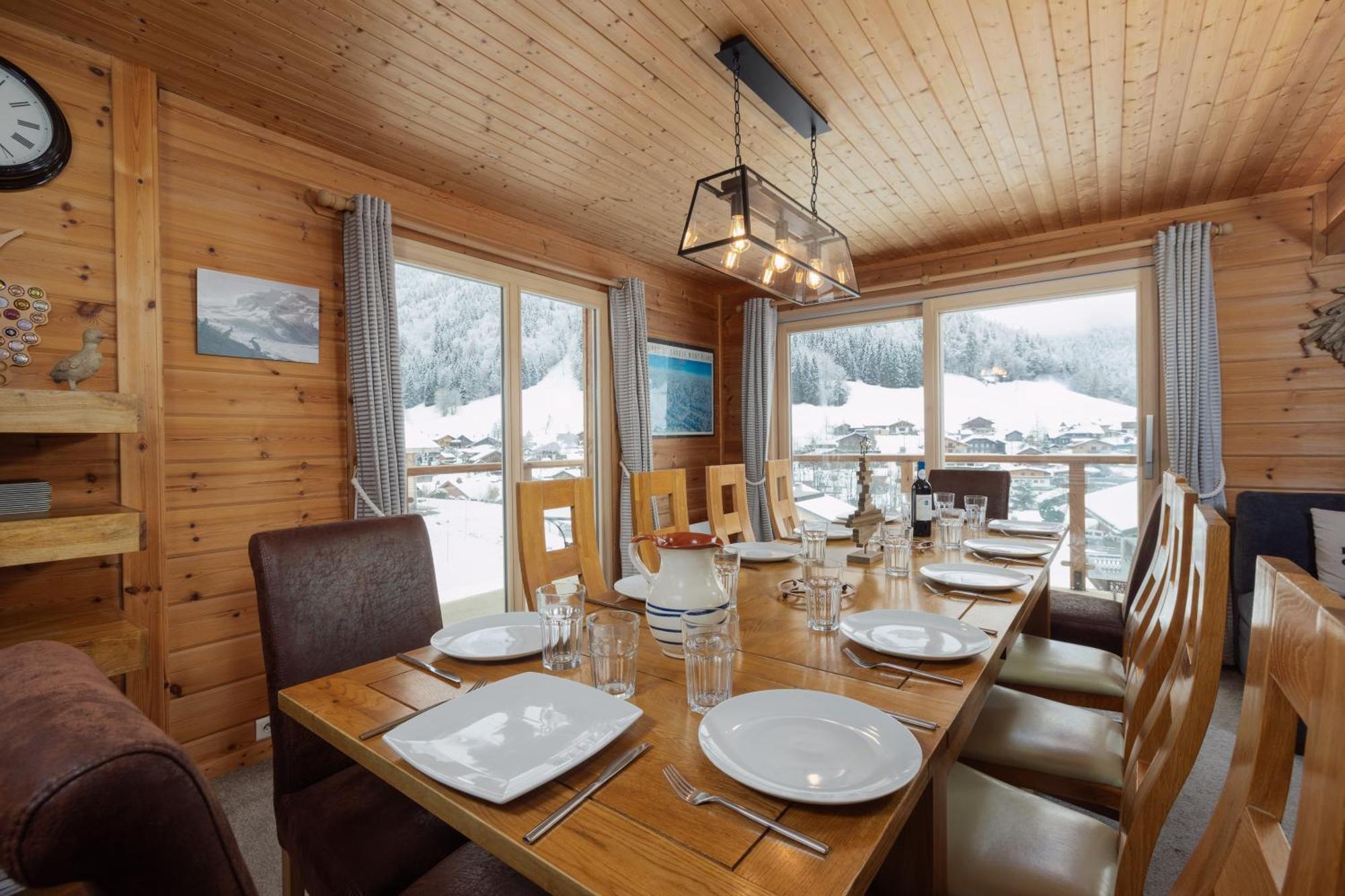 Chalet Le Saint Georges, Morzine, Proche Centre エクステリア 写真
